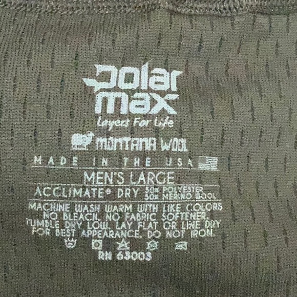 PolarMax BASELAYER Montana Wool 2.0  Zip Hoodie - Onyx - Picture 10 of 13